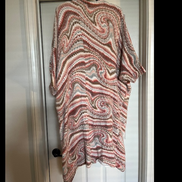 Free People fuzzy cardigan duster - Picture 4 of 7